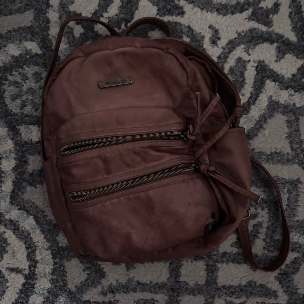 Stone & Co. Rich Brown Men's Backpack
